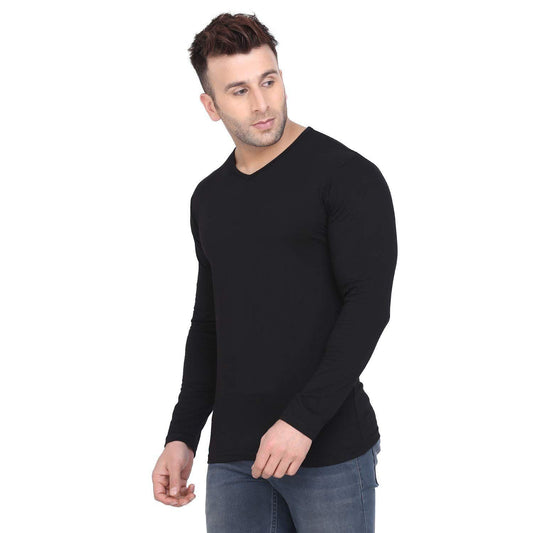 Men's Pack Of 5 Full Sleeves Round Neck T-shirt FDFS5RT1